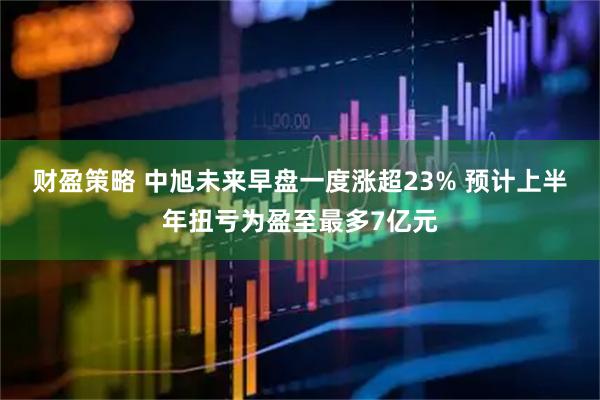 财盈策略 中旭未来早盘一度涨超23% 预计上半年扭亏为盈至最多7亿元